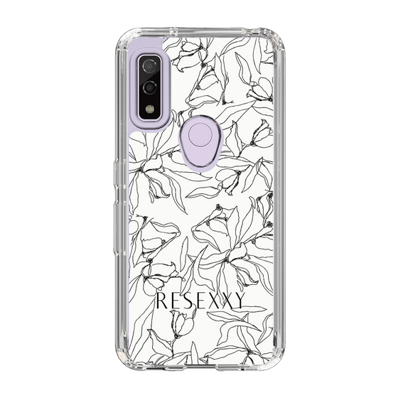 Slim Protection Case［ RESEXXY - Flower - White ］