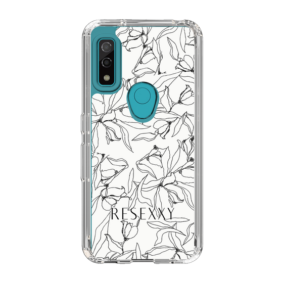Slim Protection Case［ RESEXXY - Flower - White ］