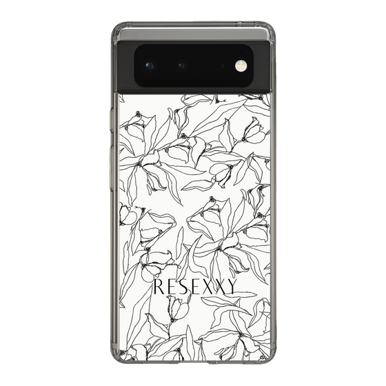 Slim Protection Case［ RESEXXY - Flower - White ］