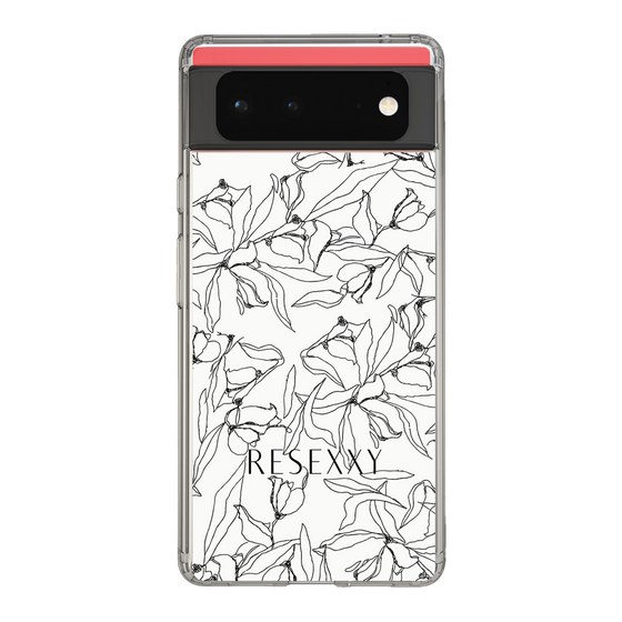 Slim Protection Case［ RESEXXY - Flower - White ］