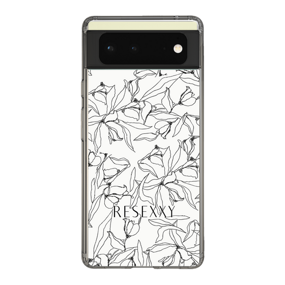 Slim Protection Case［ RESEXXY - Flower - White ］