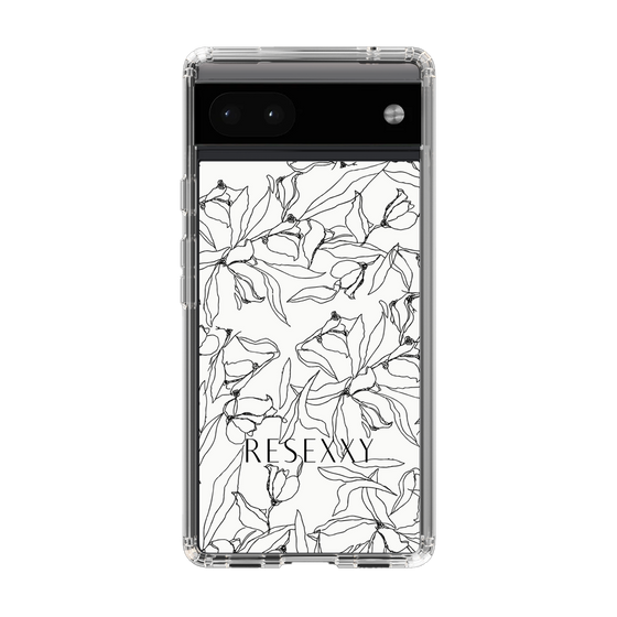 Slim Protection Case［ RESEXXY - Flower - White ］