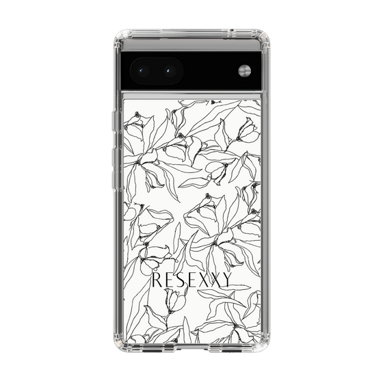 Slim Protection Case［ RESEXXY - Flower - White ］