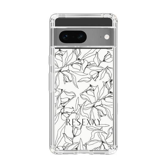 Slim Protection Case［ RESEXXY - Flower - White ］