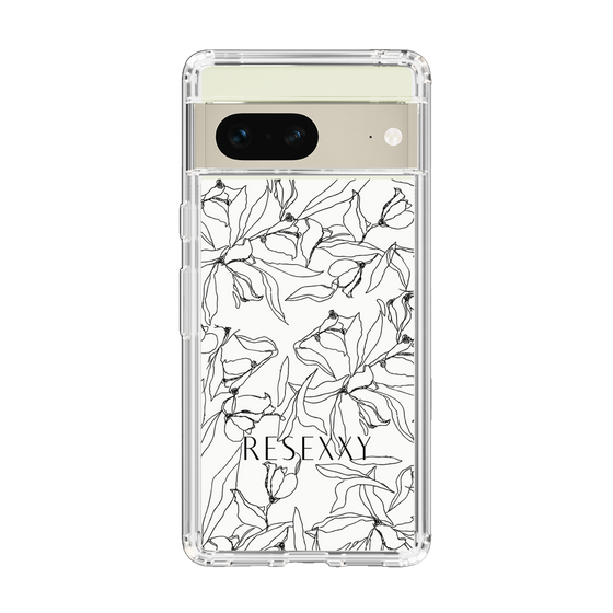 Slim Protection Case［ RESEXXY - Flower - White ］