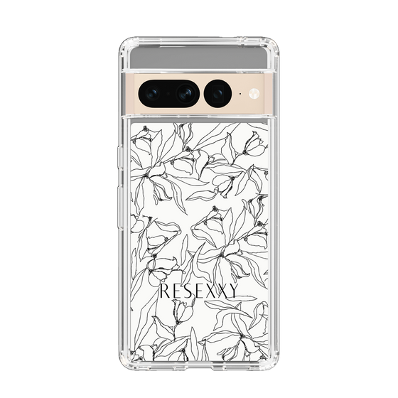 Slim Protection Case［ RESEXXY - Flower - White ］