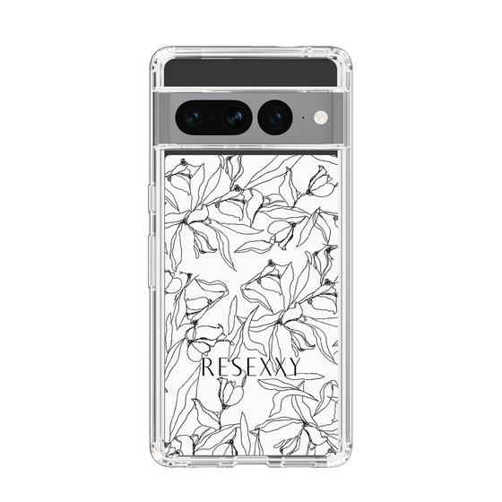 Slim Protection Case［ RESEXXY - Flower - White ］