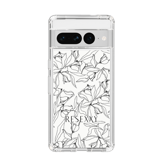 Slim Protection Case［ RESEXXY - Flower - White ］