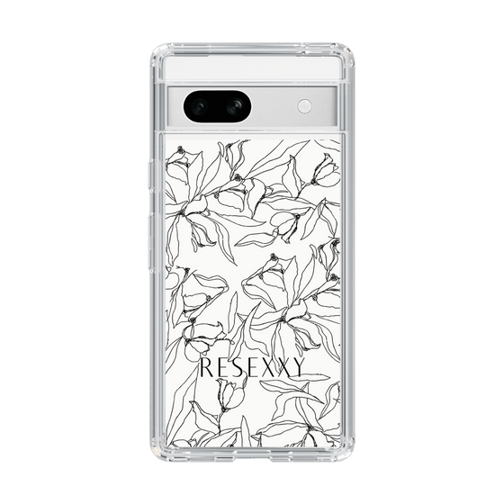Slim Protection Case［ RESEXXY - Flower - White ］