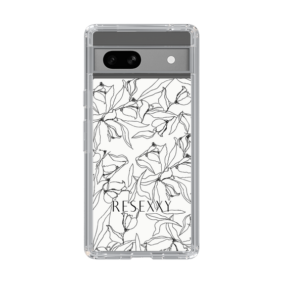 Slim Protection Case［ RESEXXY - Flower - White ］