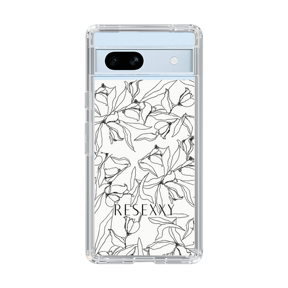 Slim Protection Case［ RESEXXY - Flower - White ］