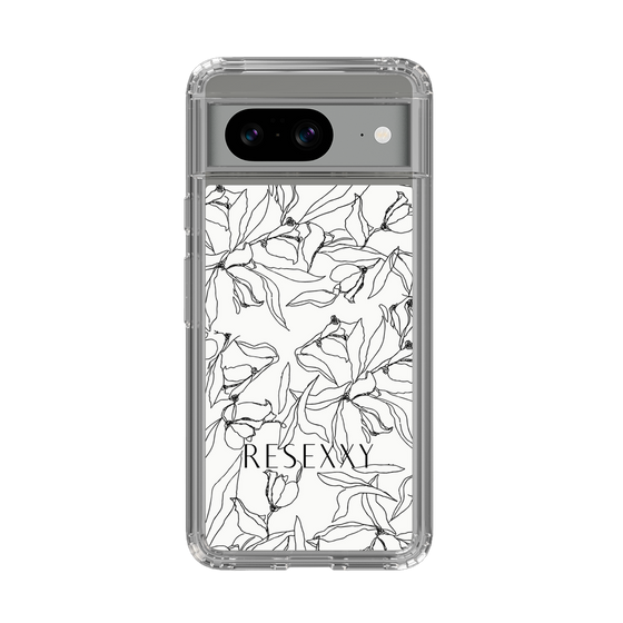 Slim Protection Case［ RESEXXY - Flower - White ］