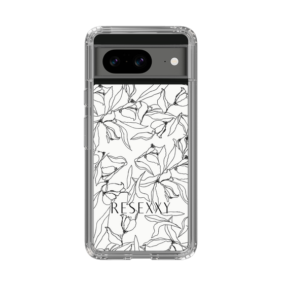 Slim Protection Case［ RESEXXY - Flower - White ］