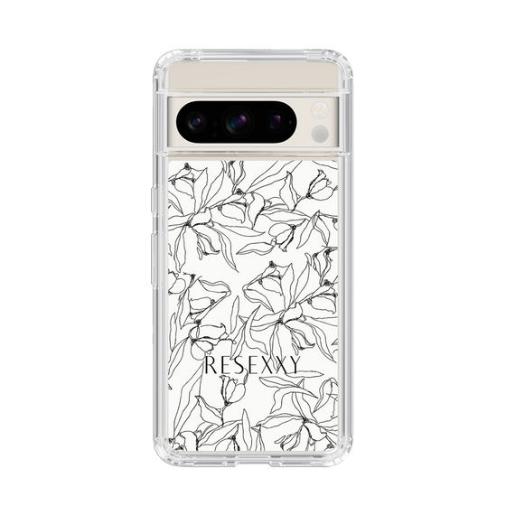Slim Protection Case［ RESEXXY - Flower - White ］