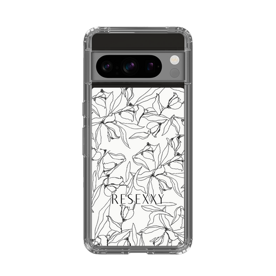 Slim Protection Case［ RESEXXY - Flower - White ］