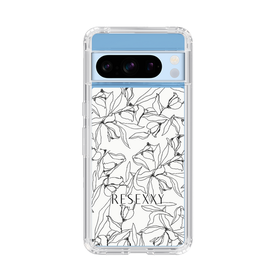 Slim Protection Case［ RESEXXY - Flower - White ］