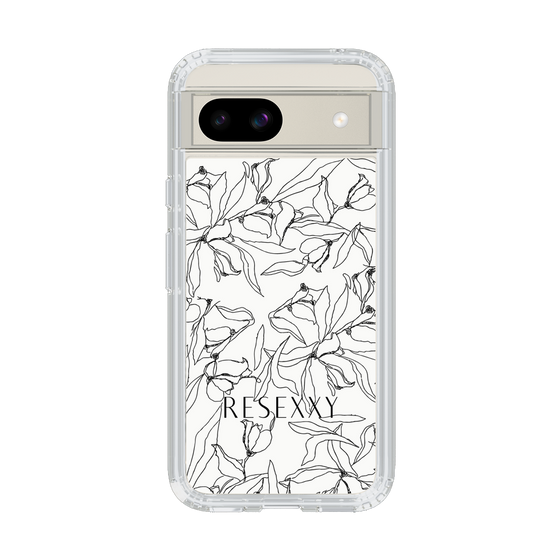 Slim Protection Case［ RESEXXY - Flower - White ］