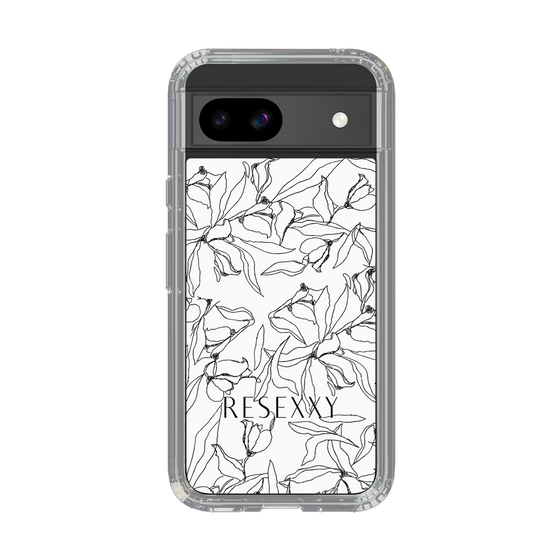 Slim Protection Case［ RESEXXY - Flower - White ］