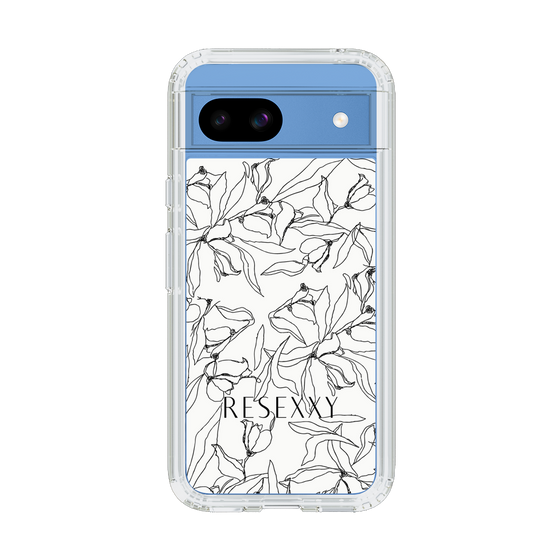 Slim Protection Case［ RESEXXY - Flower - White ］