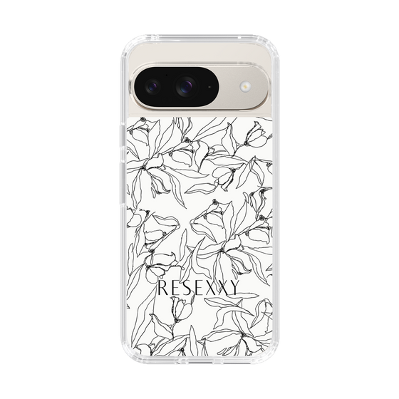 Slim Protection Case［ RESEXXY - Flower - White ］