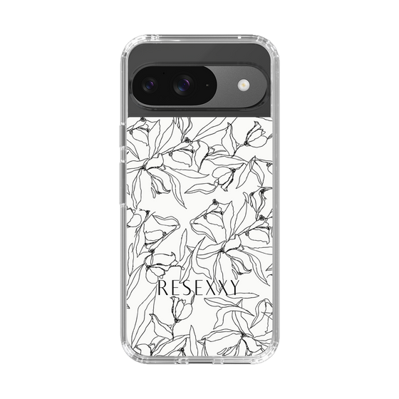 Slim Protection Case［ RESEXXY - Flower - White ］
