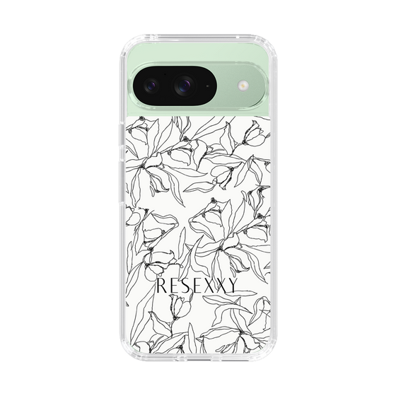 Slim Protection Case［ RESEXXY - Flower - White ］