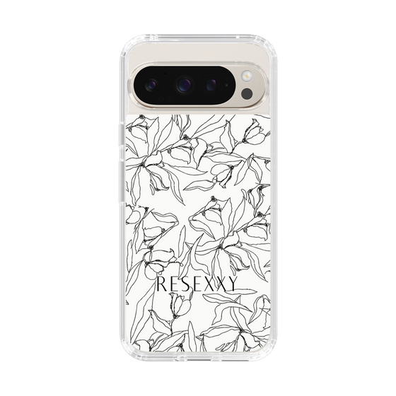 Slim Protection Case［ RESEXXY - Flower - White ］