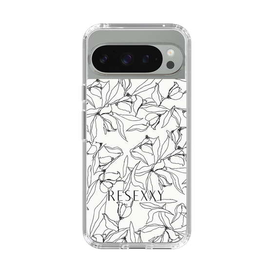 Slim Protection Case［ RESEXXY - Flower - White ］