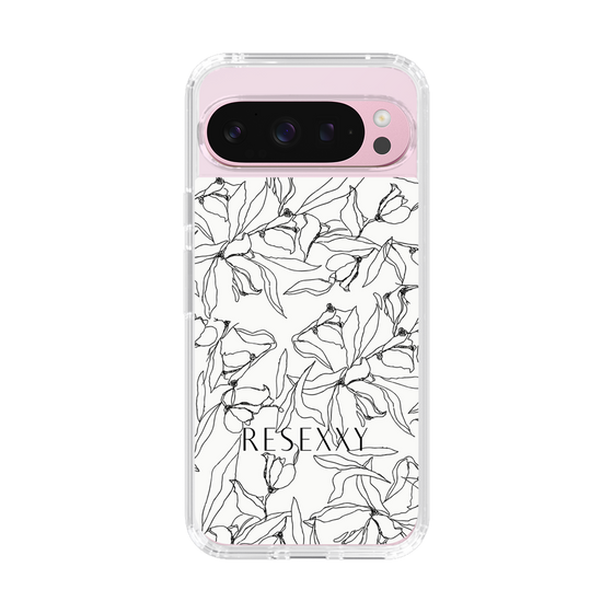 Slim Protection Case［ RESEXXY - Flower - White ］