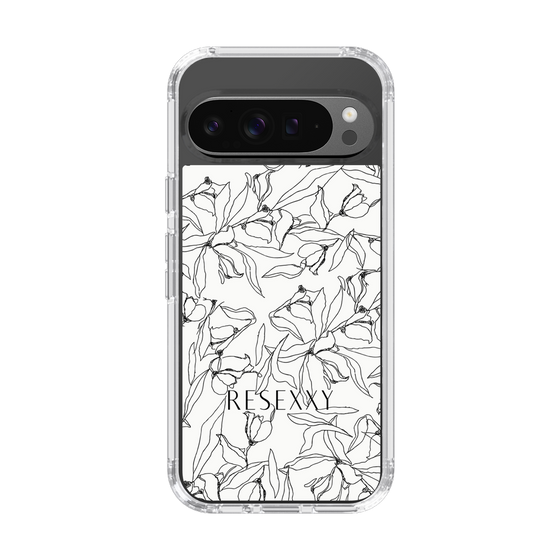 Slim Protection Case［ RESEXXY - Flower - White ］
