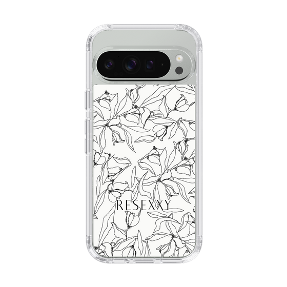 Slim Protection Case［ RESEXXY - Flower - White ］