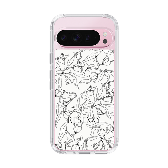 Slim Protection Case［ RESEXXY - Flower - White ］