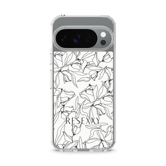 Slim Protection Case［ RESEXXY - Flower - White ］