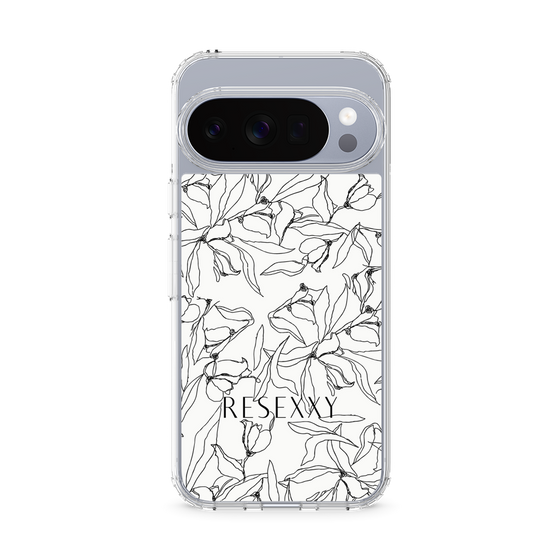 Slim Protection Case［ RESEXXY - Flower - White ］