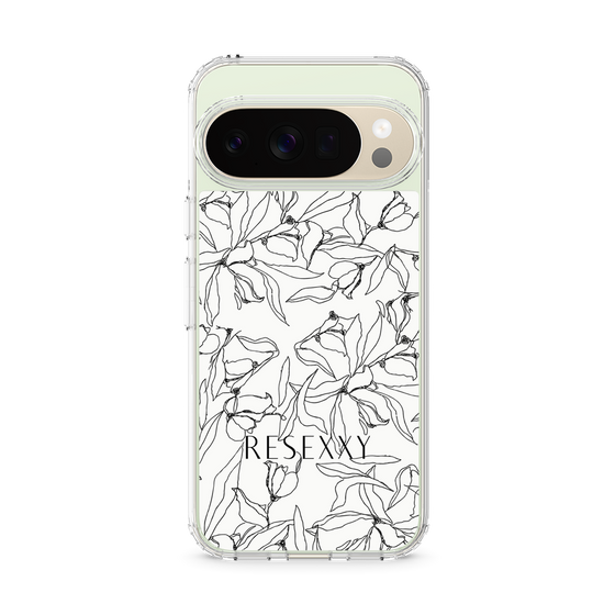Slim Protection Case［ RESEXXY - Flower - White ］