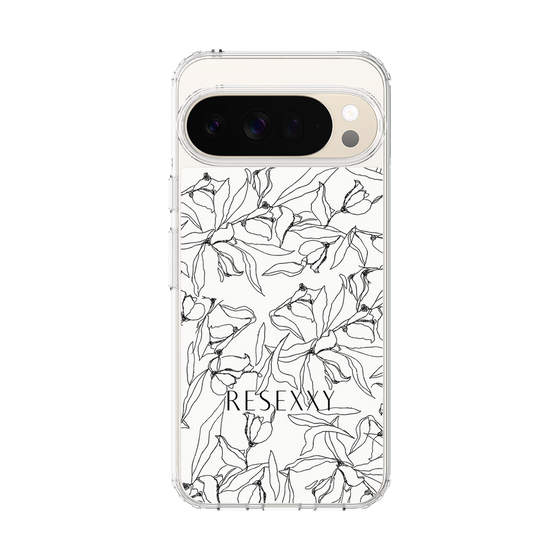 Slim Protection Case［ RESEXXY - Flower - White ］