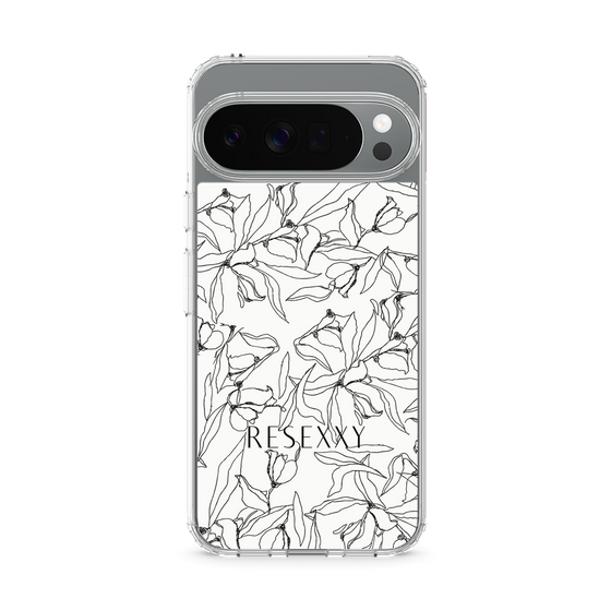 Slim Protection Case［ RESEXXY - Flower - White ］