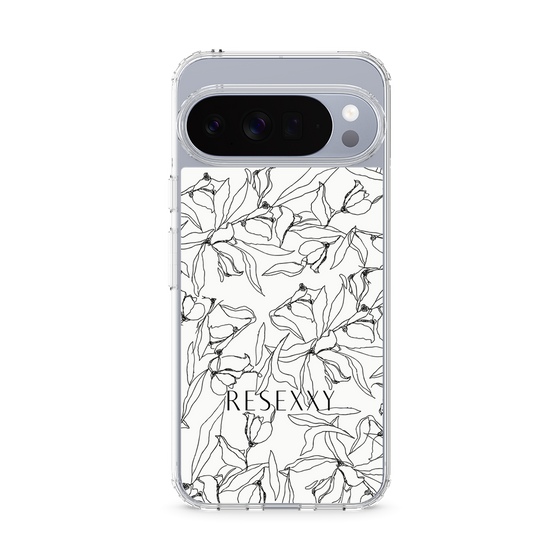 Slim Protection Case［ RESEXXY - Flower - White ］