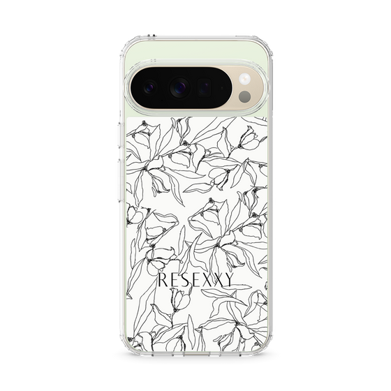 Slim Protection Case［ RESEXXY - Flower - White ］