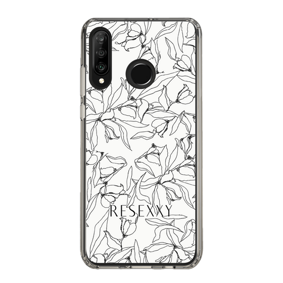 Slim Protection Case［ RESEXXY - Flower - White ］