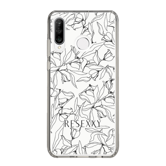 Slim Protection Case［ RESEXXY - Flower - White ］