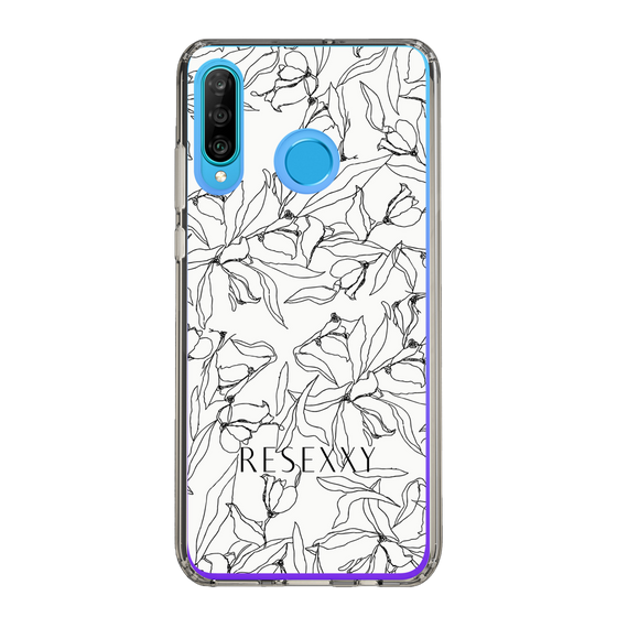 Slim Protection Case［ RESEXXY - Flower - White ］