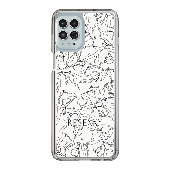 Slim Protection Case［ RESEXXY - Flower - White ］