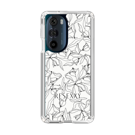 Slim Protection Case［ RESEXXY - Flower - White ］