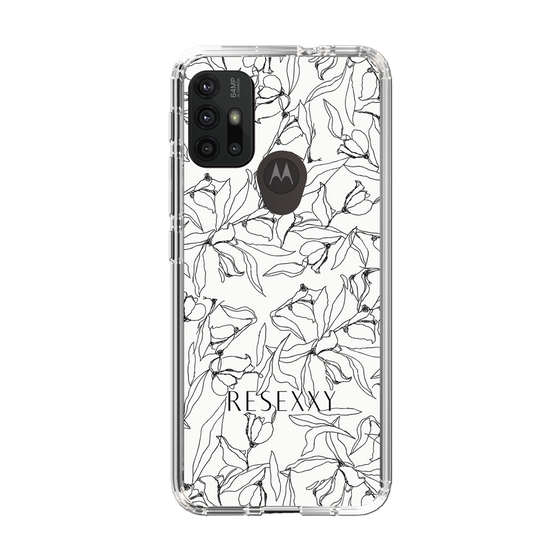 Slim Protection Case［ RESEXXY - Flower - White ］