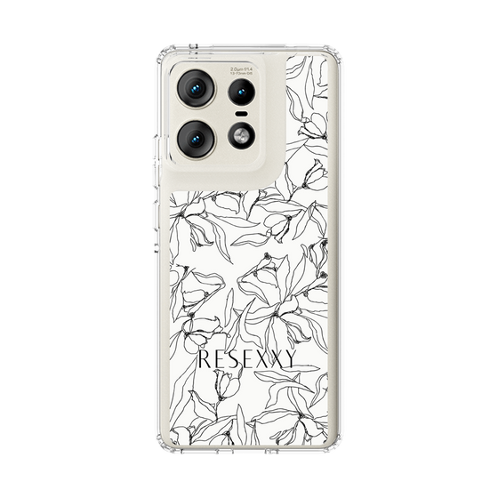 Slim Protection Case［ RESEXXY - Flower - White ］