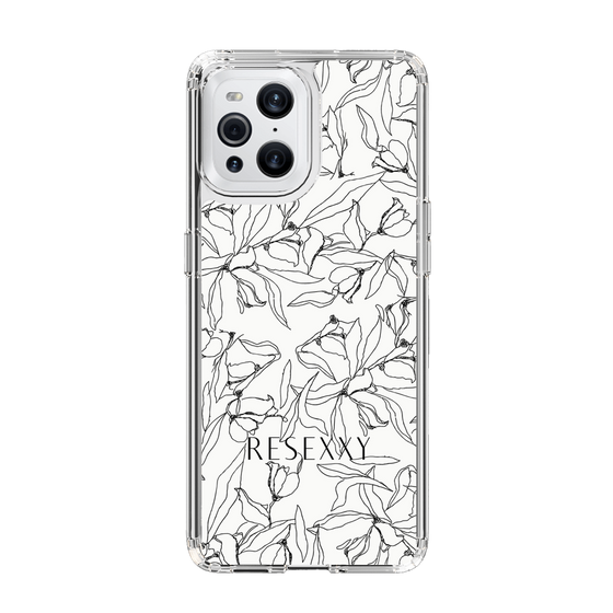 Slim Protection Case［ RESEXXY - Flower - White ］