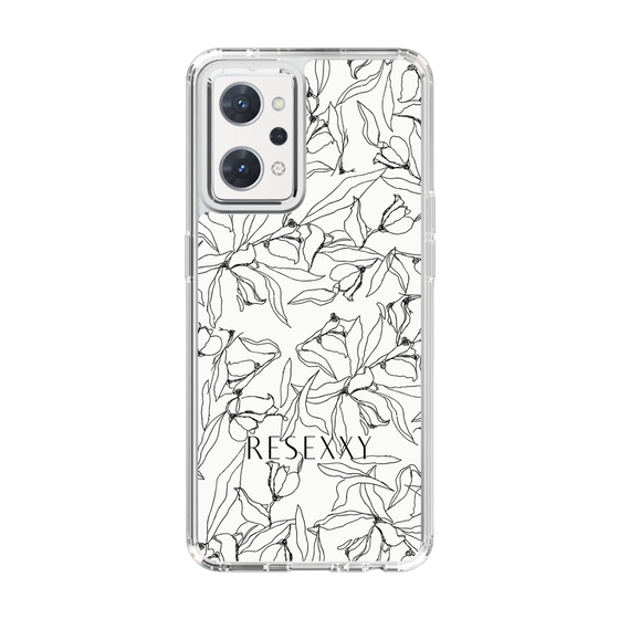 Slim Protection Case［ RESEXXY - Flower - White ］