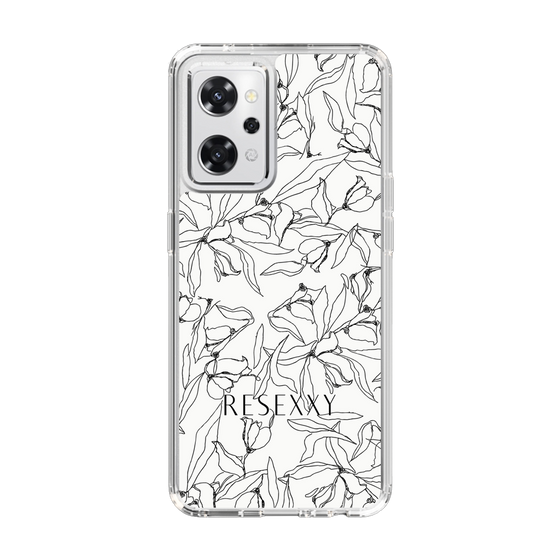 Slim Protection Case［ RESEXXY - Flower - White ］