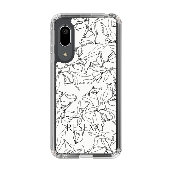 Slim Protection Case［ RESEXXY - Flower - White ］